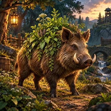 Herbiboar rewards and equipment