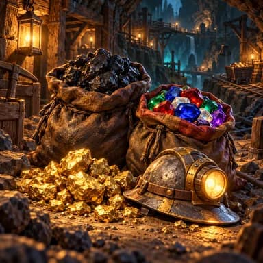 Motherlode Mine rewards and equipment